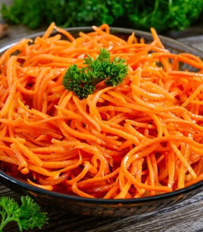 Korean-style carrot salad